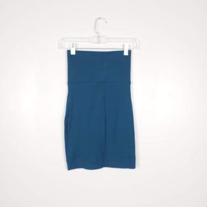 Dress the Population x Cosmo Knit Blue Mini Skirt
